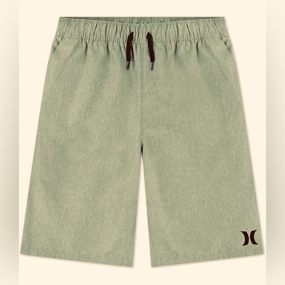 Hurley Boys  Palm Green Hurley Shorts sz Medium 10-12 yrs